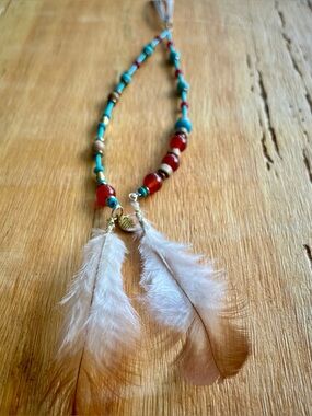 Boho Hair Beads-Handmade Hair Jewelry-Coastal Cowgirl Collection-CC1